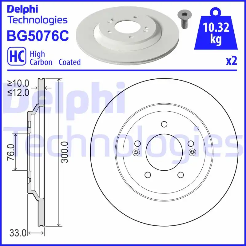 DELPHI BG5076C