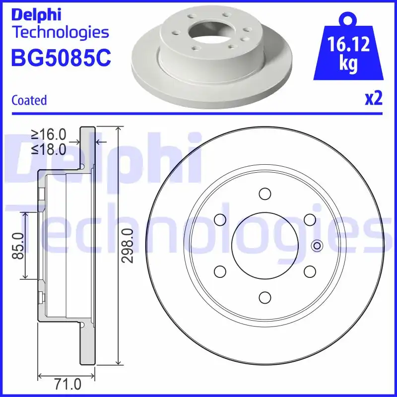 DELPHI BG5085C