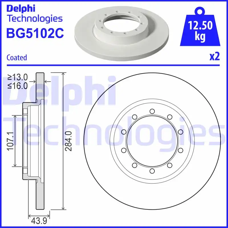 DELPHI BG5102C