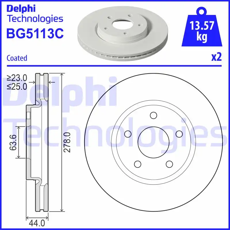 DELPHI BG5113C