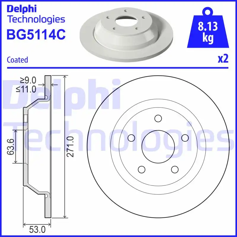 DELPHI BG5114C