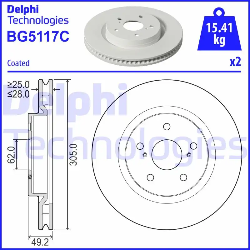 DELPHI BG5117C