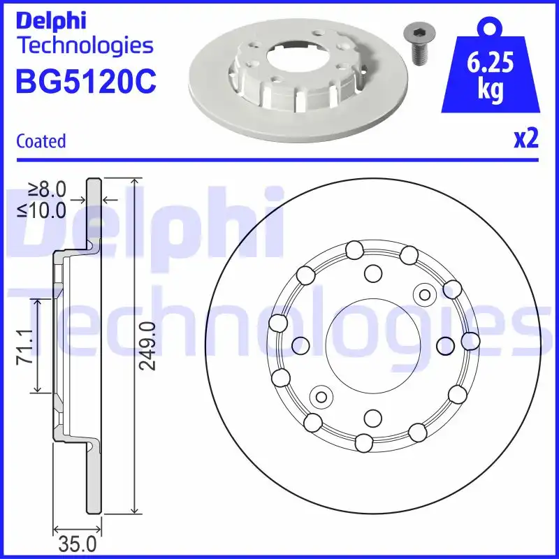 DELPHI BG5120C