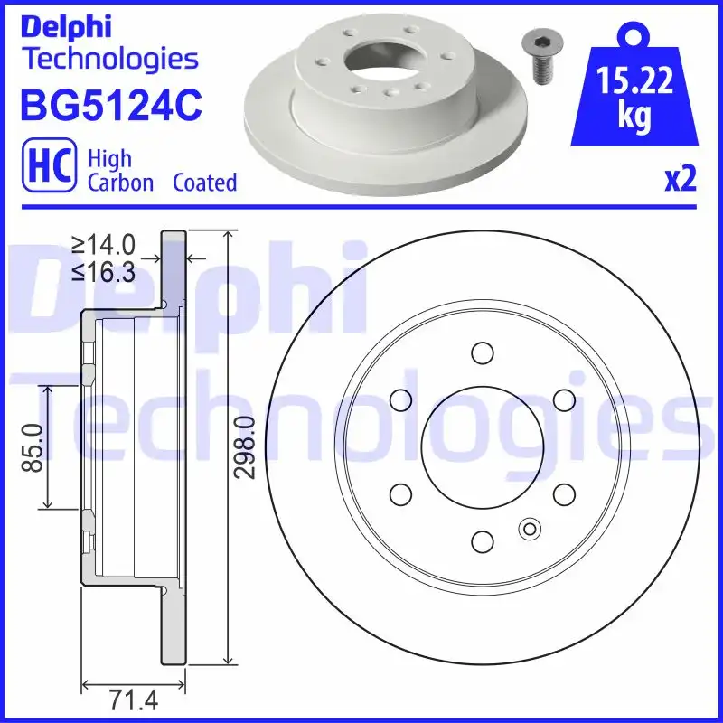 DELPHI BG5124C