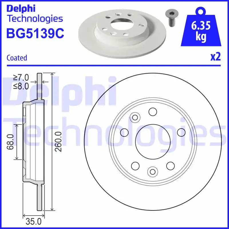 DELPHI BG5139C