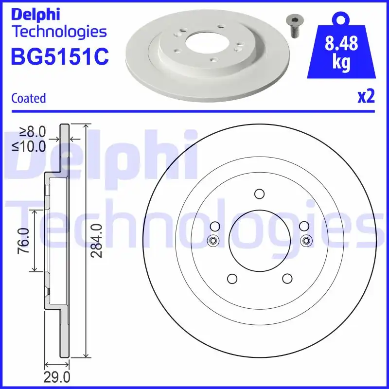 DELPHI BG5151C