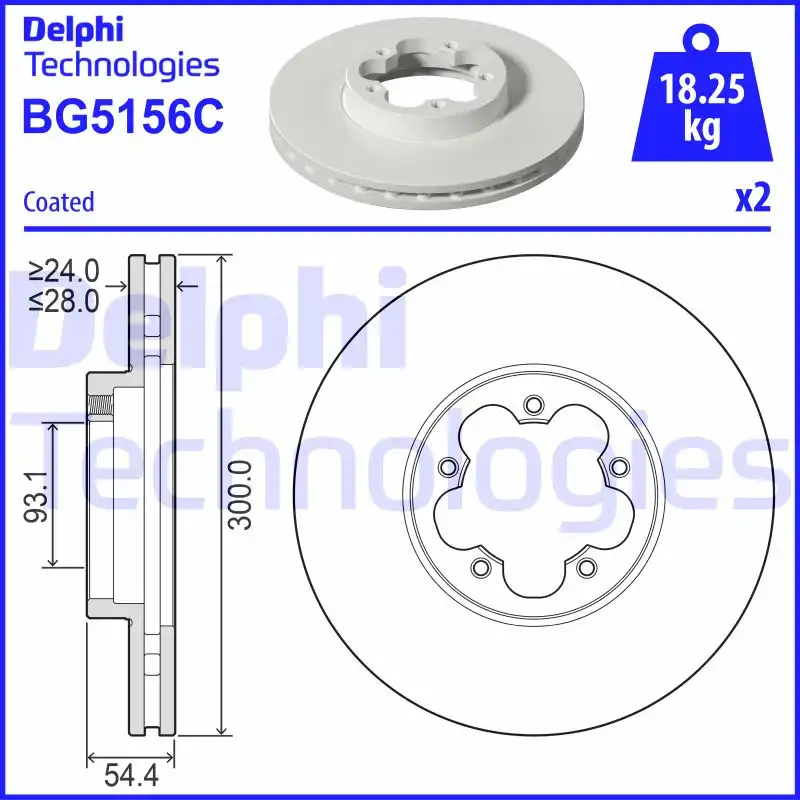 DELPHI BG5156C