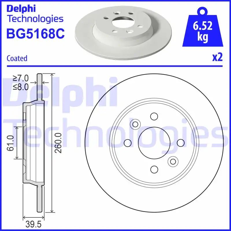 DELPHI BG5168C