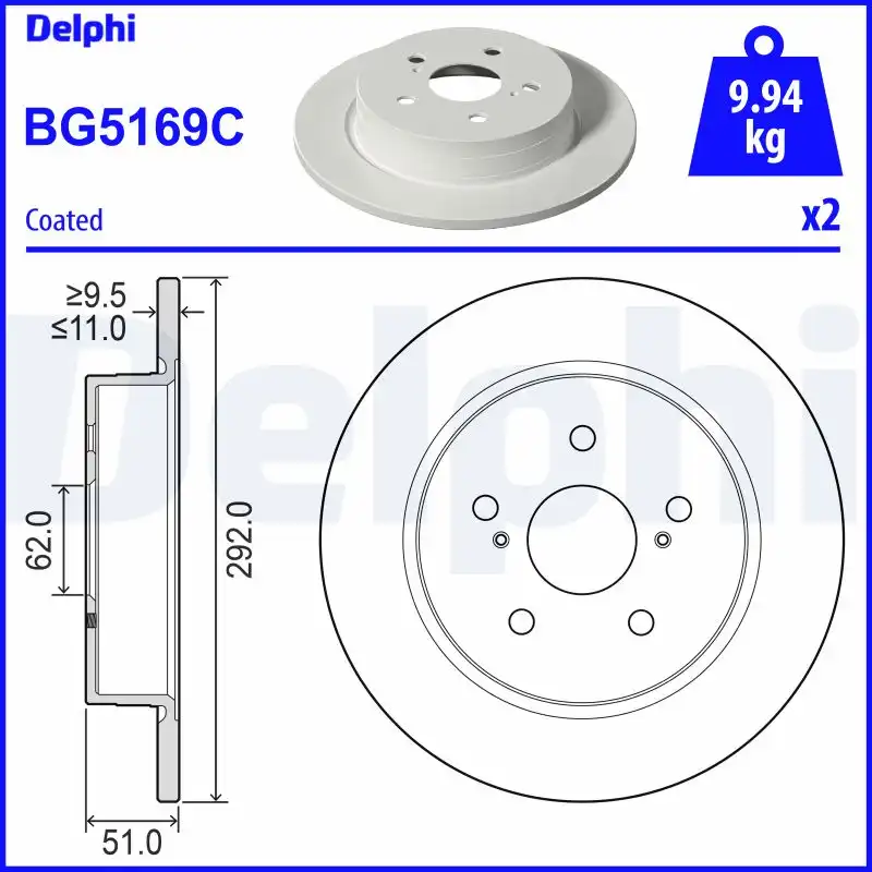 DELPHI BG5169C