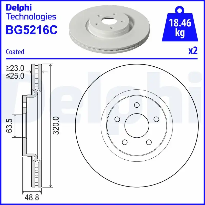 DELPHI BG5216C