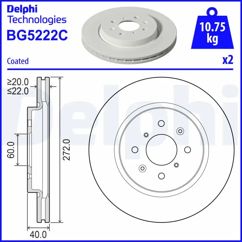 DELPHI BG5222C