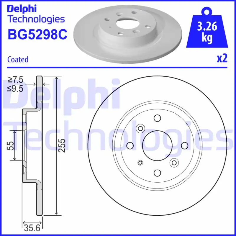 DELPHI BG5298C