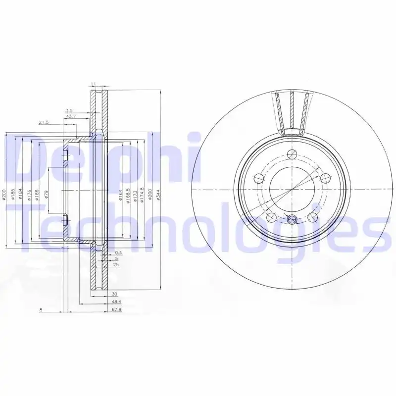DELPHI BG9008C