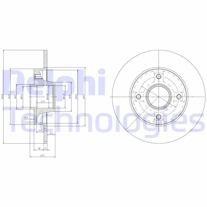 DELPHI BG9022RSC