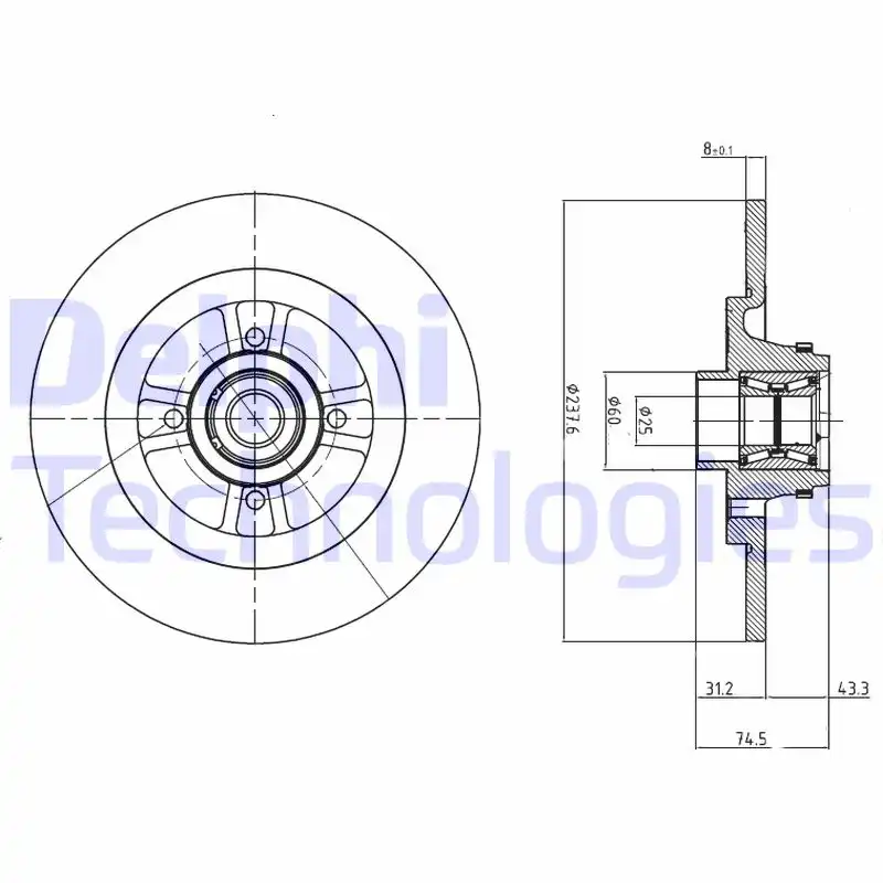 DELPHI BG9025RS