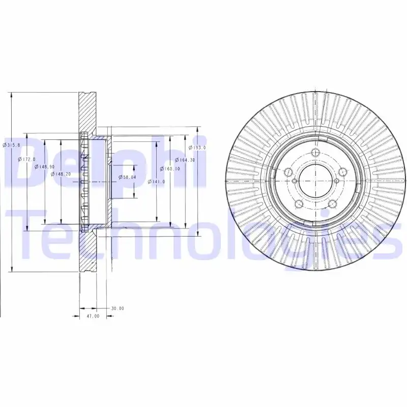 DELPHI BG9105