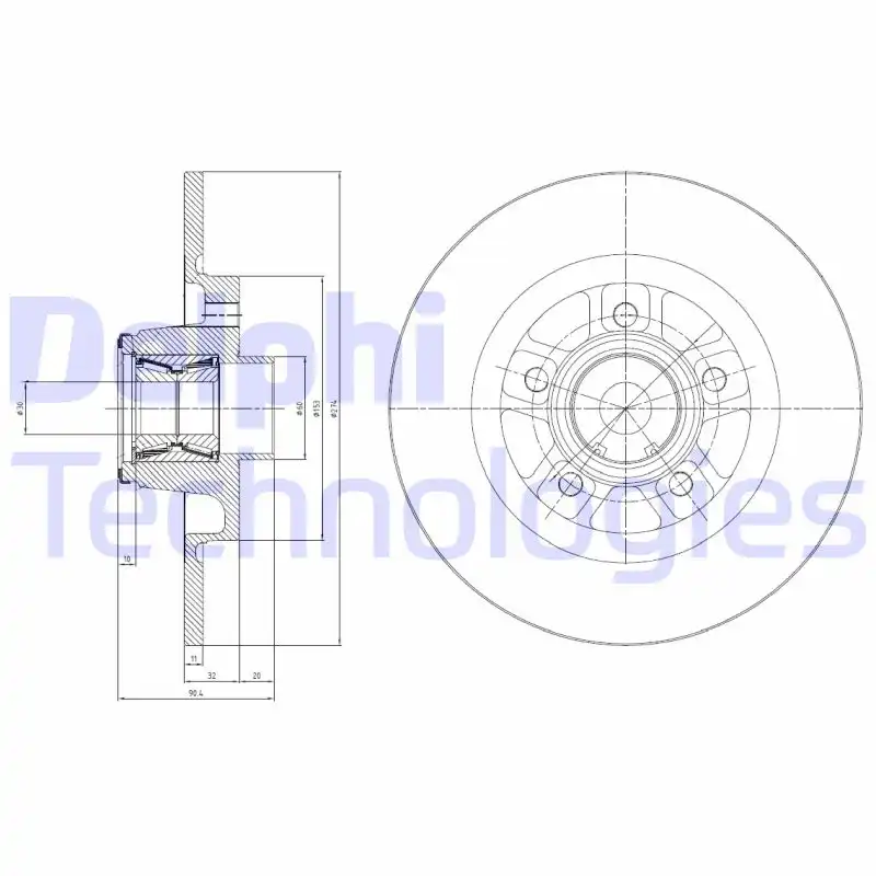 DELPHI BG9113RSC