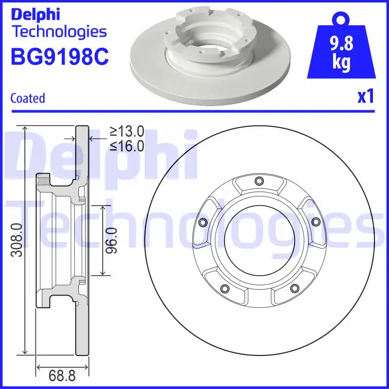 DELPHI BG9198C
