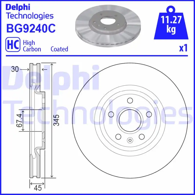 DELPHI BG9240C