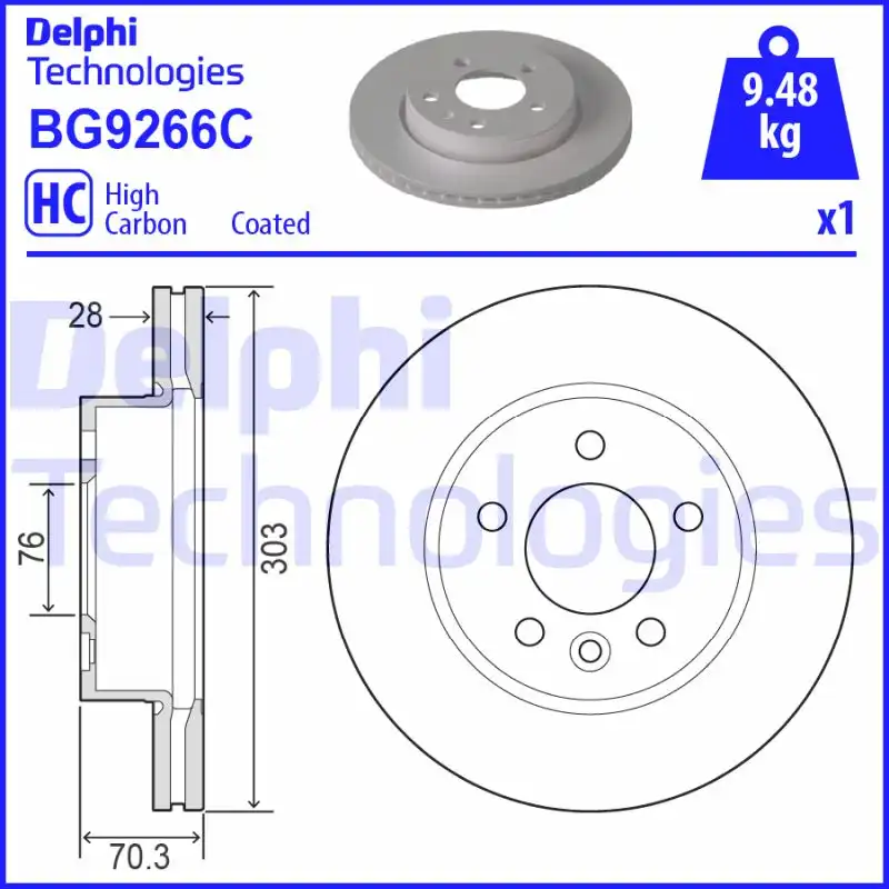 DELPHI BG9266C
