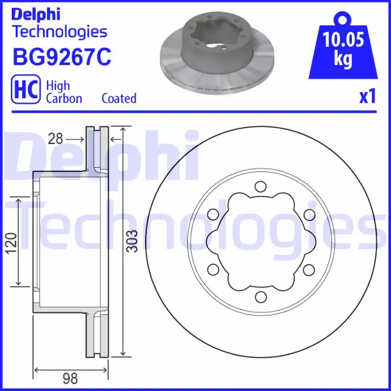 DELPHI BG9267C
