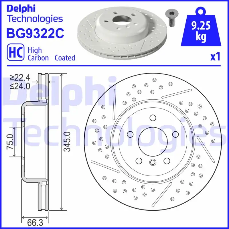 DELPHI BG9322C