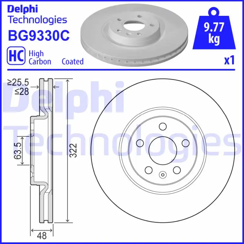 DELPHI BG9330C