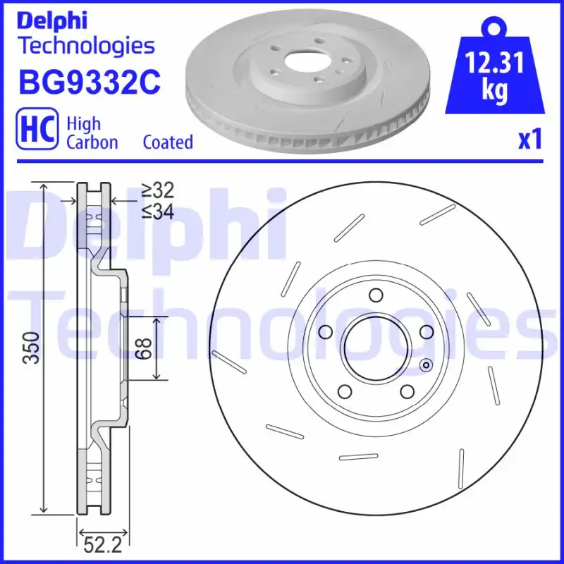DELPHI BG9332C