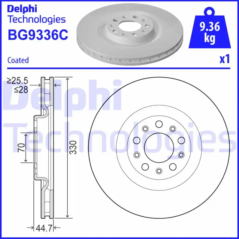DELPHI BG9336C