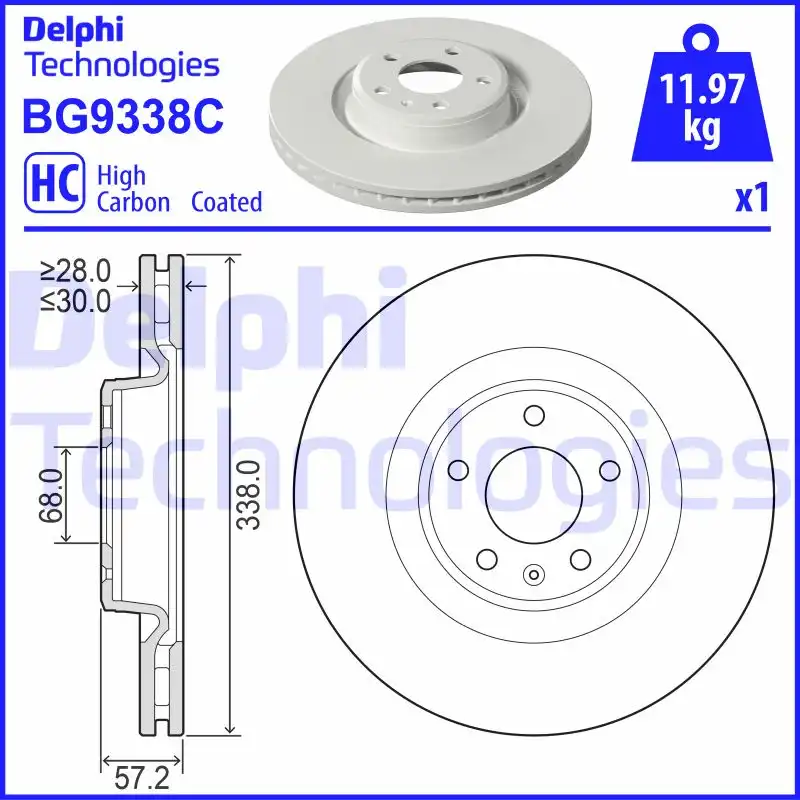 DELPHI BG9338C