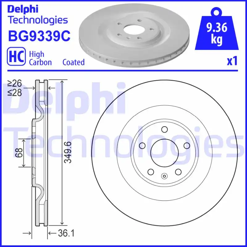 DELPHI BG9339C