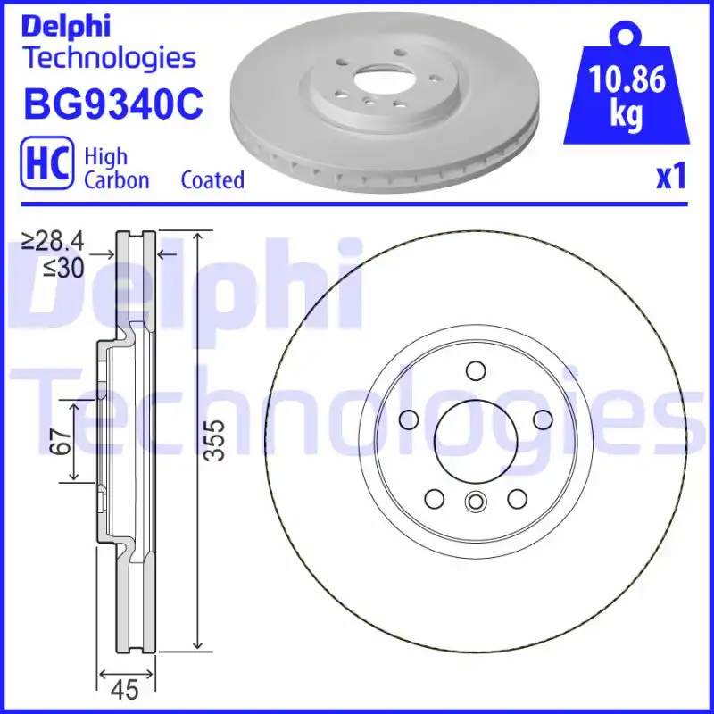 DELPHI BG9340C