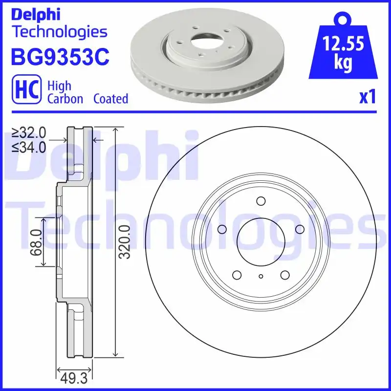 DELPHI BG9353C