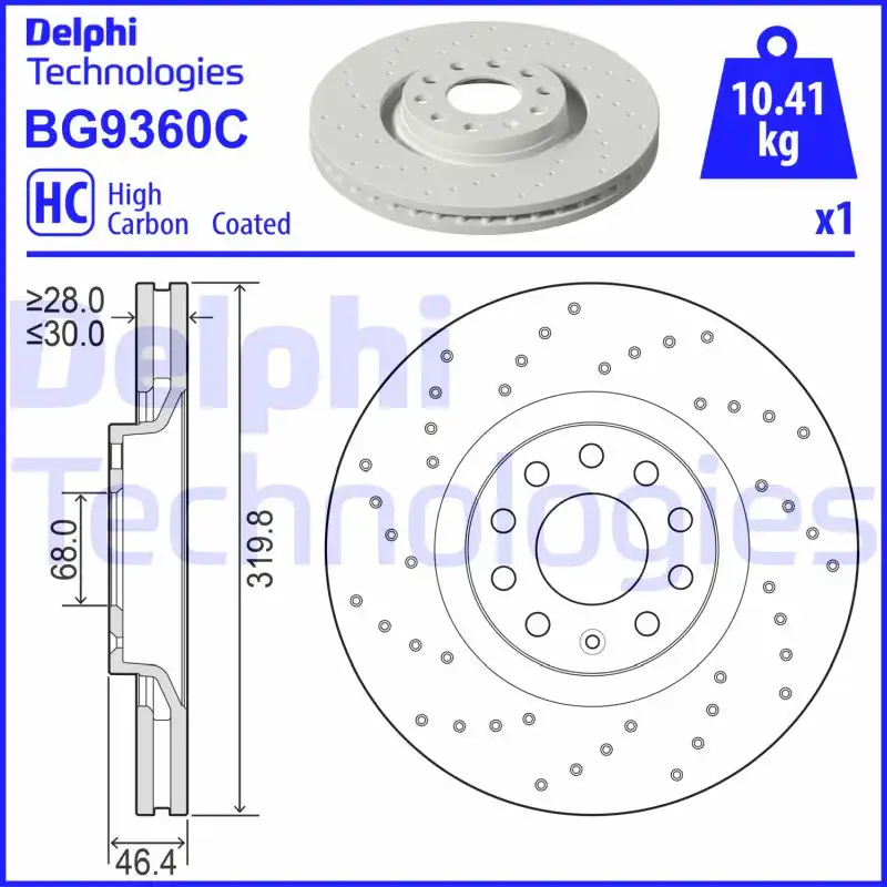 DELPHI BG9360C