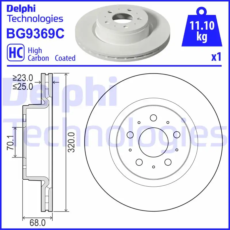 DELPHI BG9369C