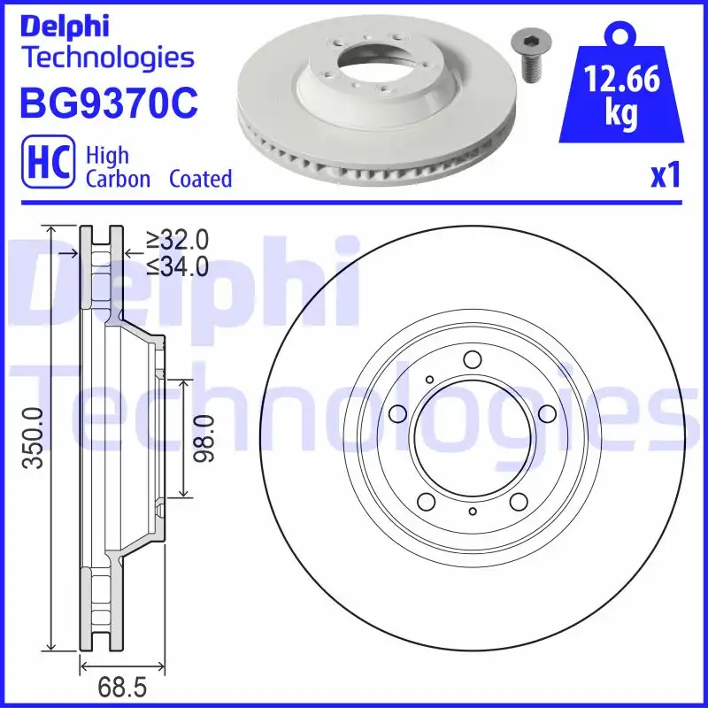 DELPHI BG9370C