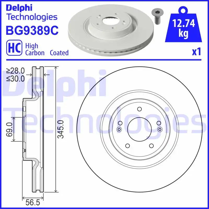 DELPHI BG9389C