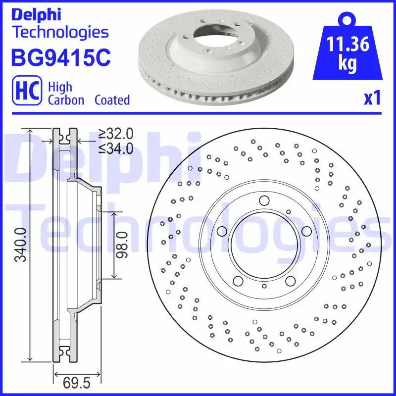 DELPHI BG9415C