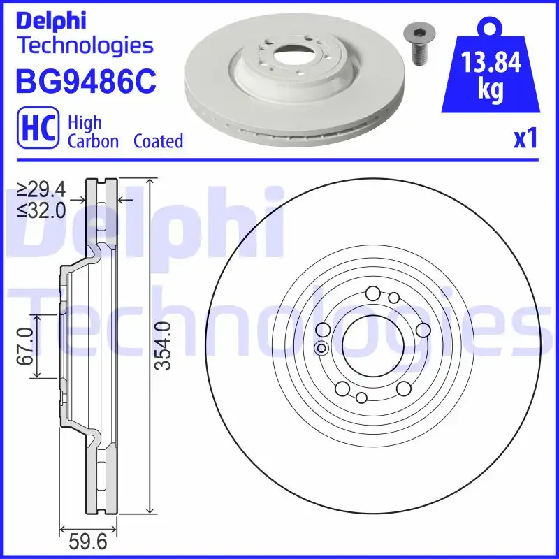 DELPHI BG9486C