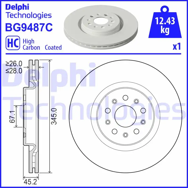 DELPHI BG9487C