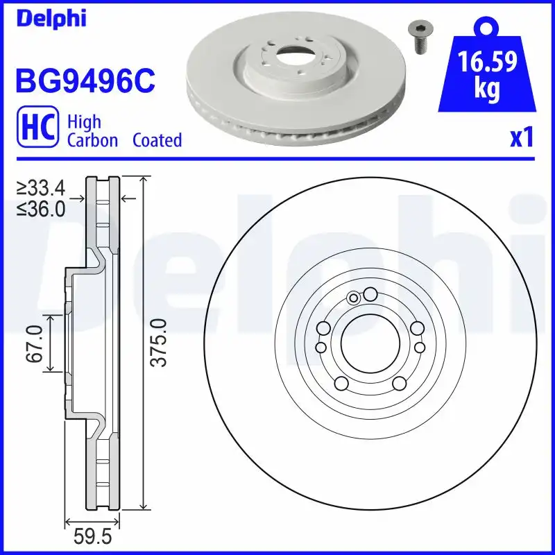 DELPHI BG9496C