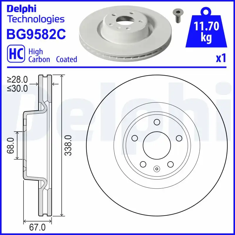 DELPHI BG9582C