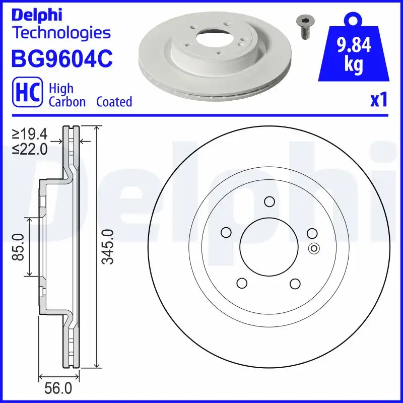 DELPHI BG9604C