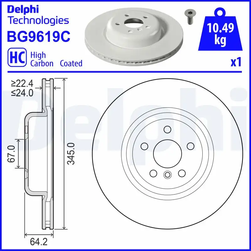 DELPHI BG9619C