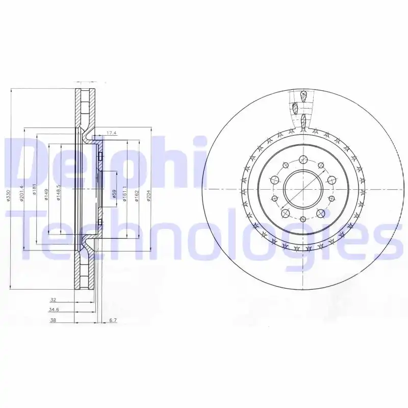 DELPHI BG9843