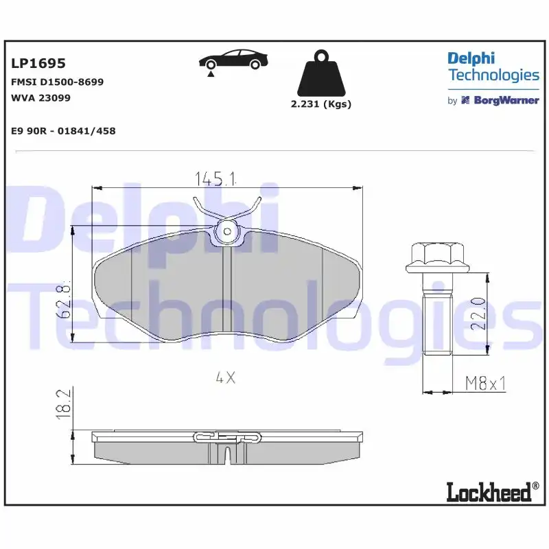 DELPHI LP1695