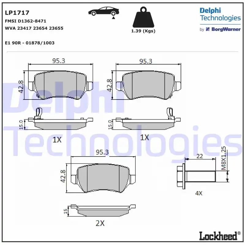 DELPHI LP1717