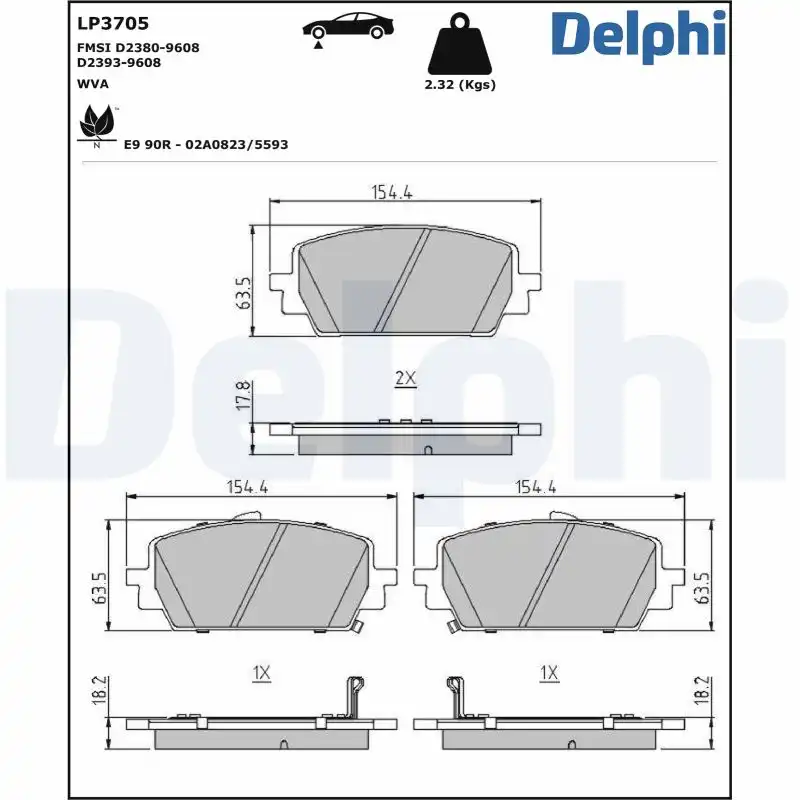 DELPHI LP3705