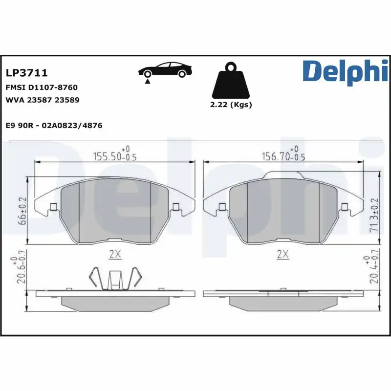DELPHI LP3711