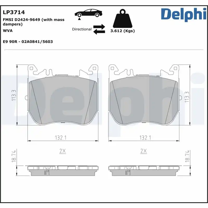DELPHI LP3714